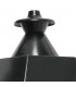 Farol Villa Acero Pintado Horno Negro
