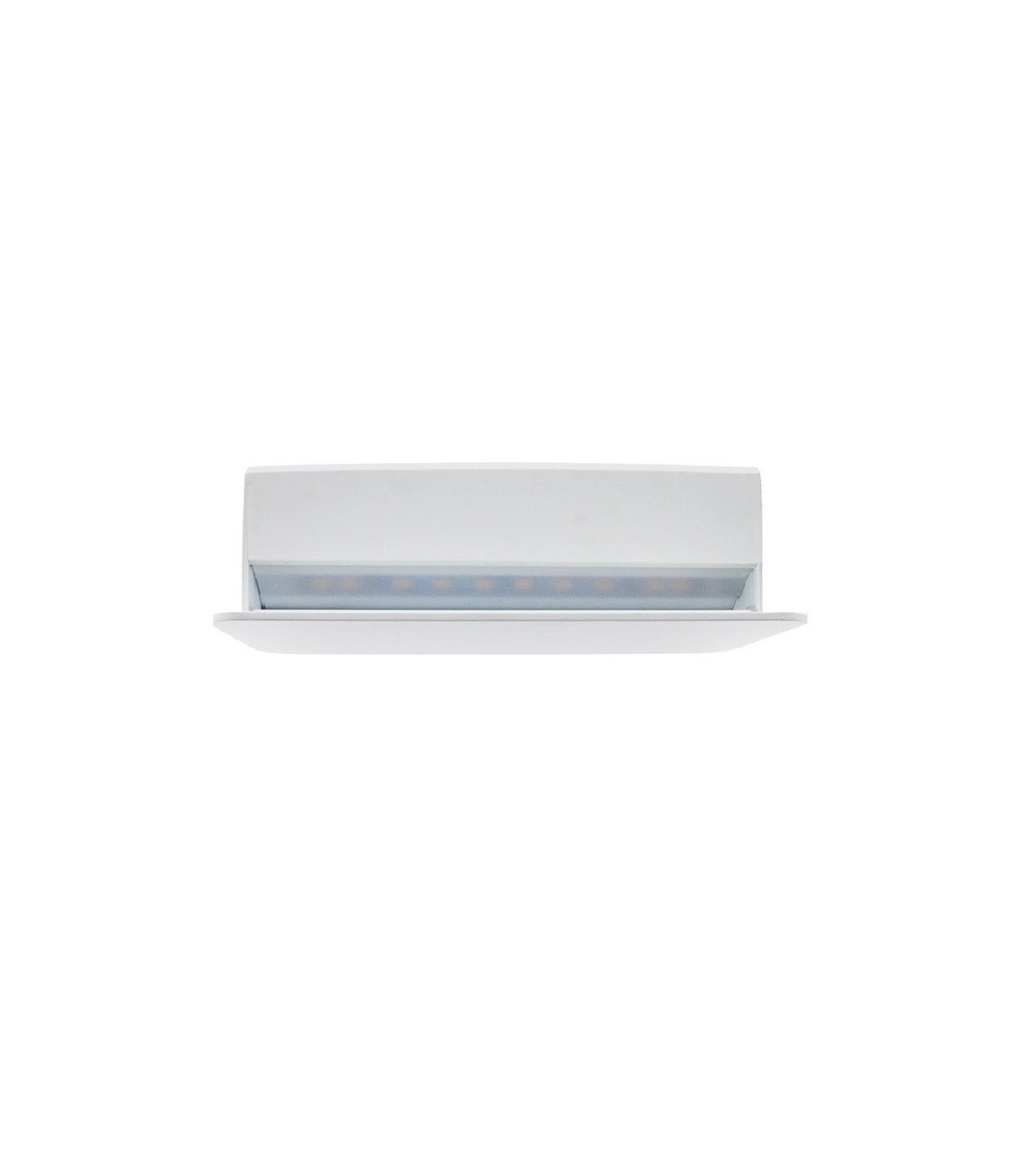 Aplique LED de pared 10W 820Lm 10-90º IP25 3000K White Vas