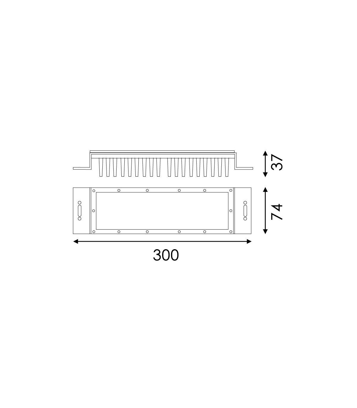 Foco modular Led RETROFIT 50W 6500Lm 90º IP65