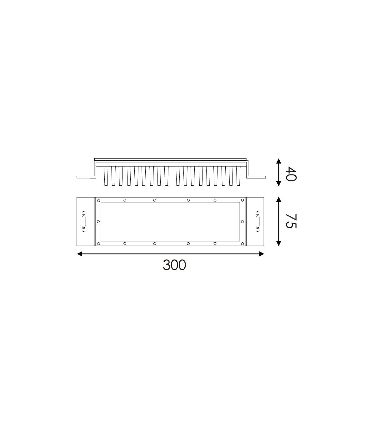 Foco Modular Led SPEED 50W 6500Lm 90º IP65 DC48V