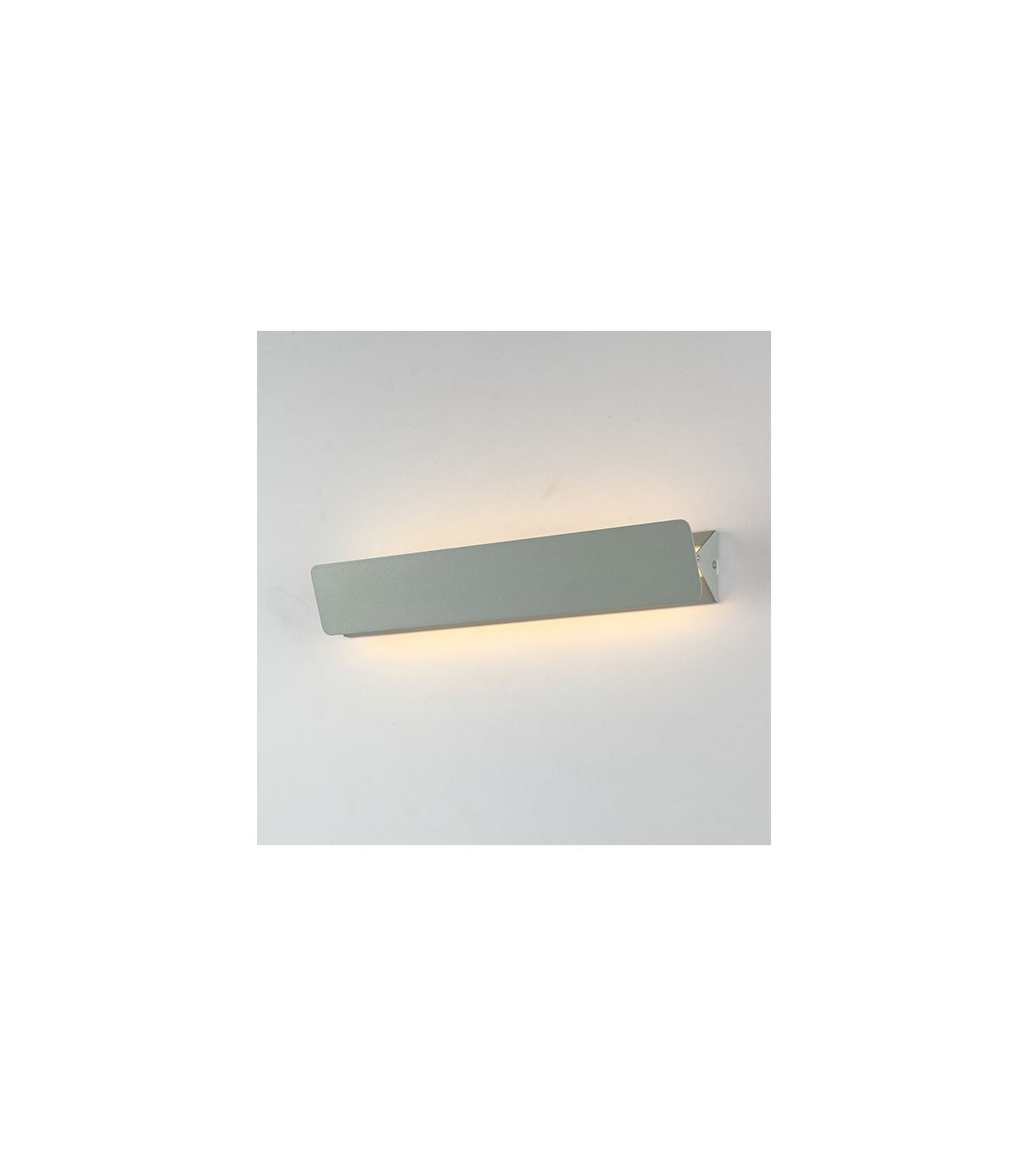 Aplique LED de pared 10W 820Lm 10-90º IP25 3000K White Vas