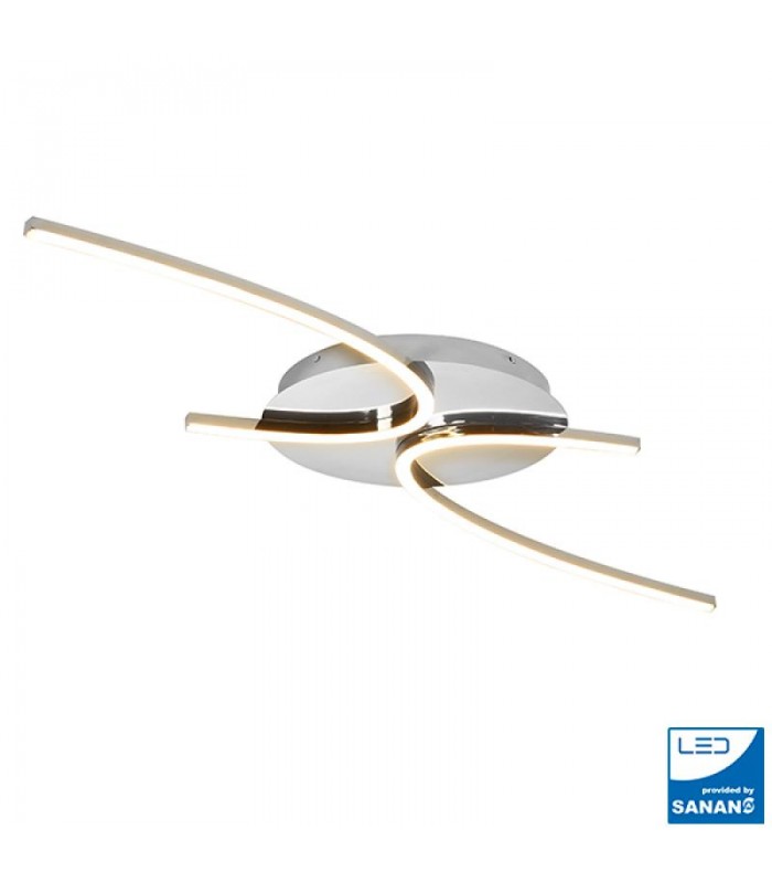 Lámpara de Techo MERANG CROMO 33W 2640Lm CCT
