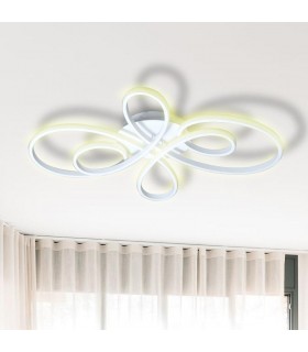 Lámpara de Techo Fleow White 62W 5580Lm CCT