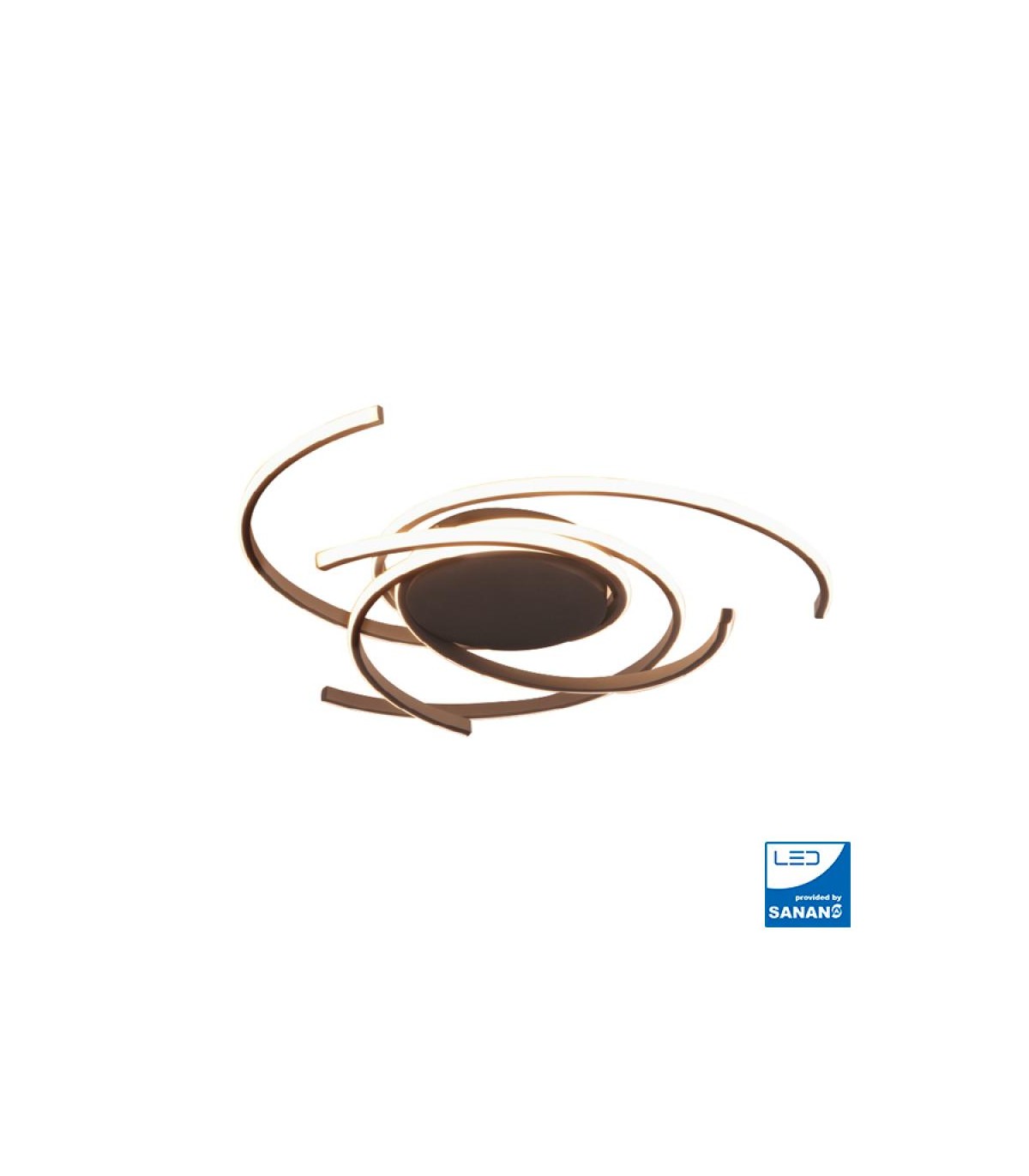 Lámpara de Techo Twist Spiral 54W 4860Lm CCT