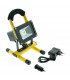 Proyector LED Portatil 10W 900Lm C/BATERIA 6000K IP65