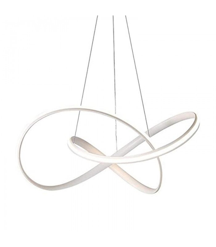 Lámpara Colgante SWIRL BLANCO 58W 5220Lm CCT