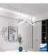 Lámpara Colgante SWIRL BLANCO 58W 5220Lm CCT