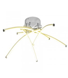 Lámpara de Techo Aranha Cromo 78W 6000Lm CCT