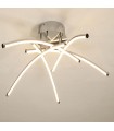 Lámpara de Techo Aranha Cromo 78W 6000Lm CCT
