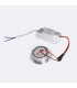 Downlight LED COB Direccionable 1W 90Lm IP20