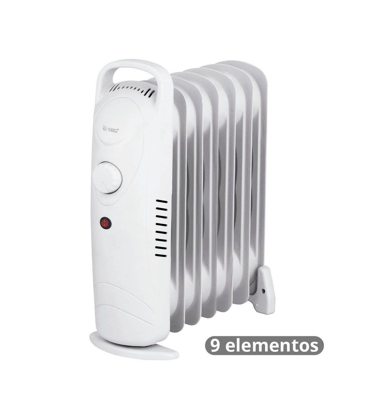 Radiador de Aceite Mini COPLEY 900W Blanco 9 Elementos