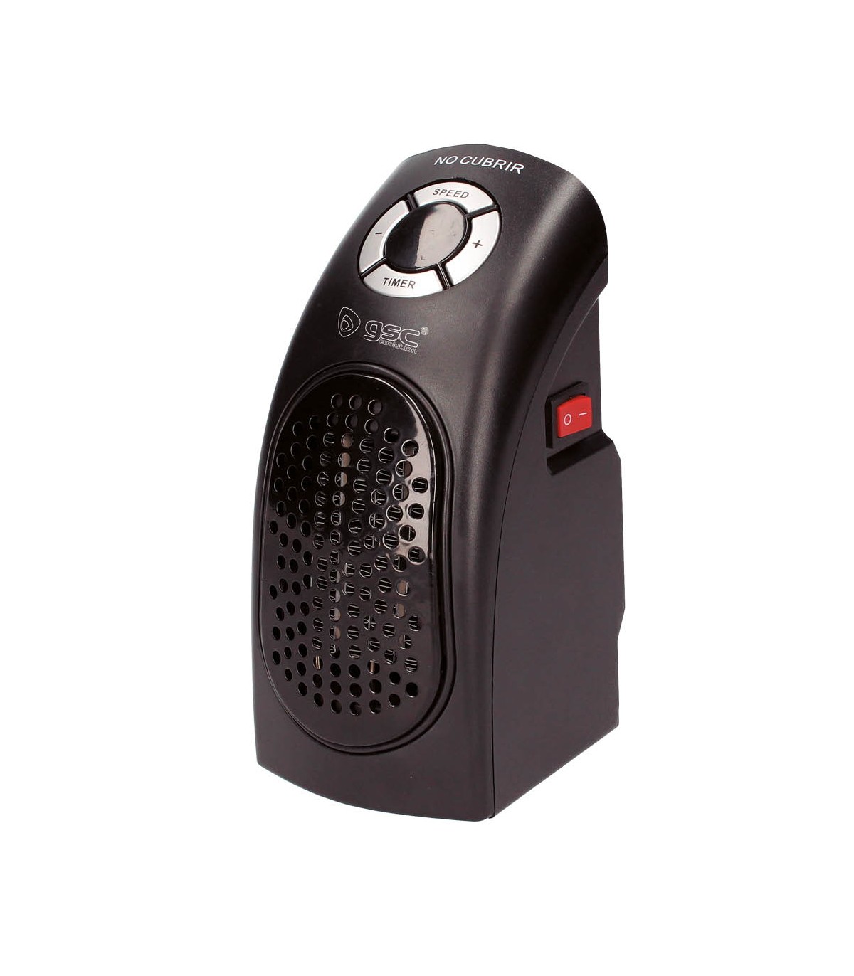 Mini Calefactor BARDEI 400W Negro