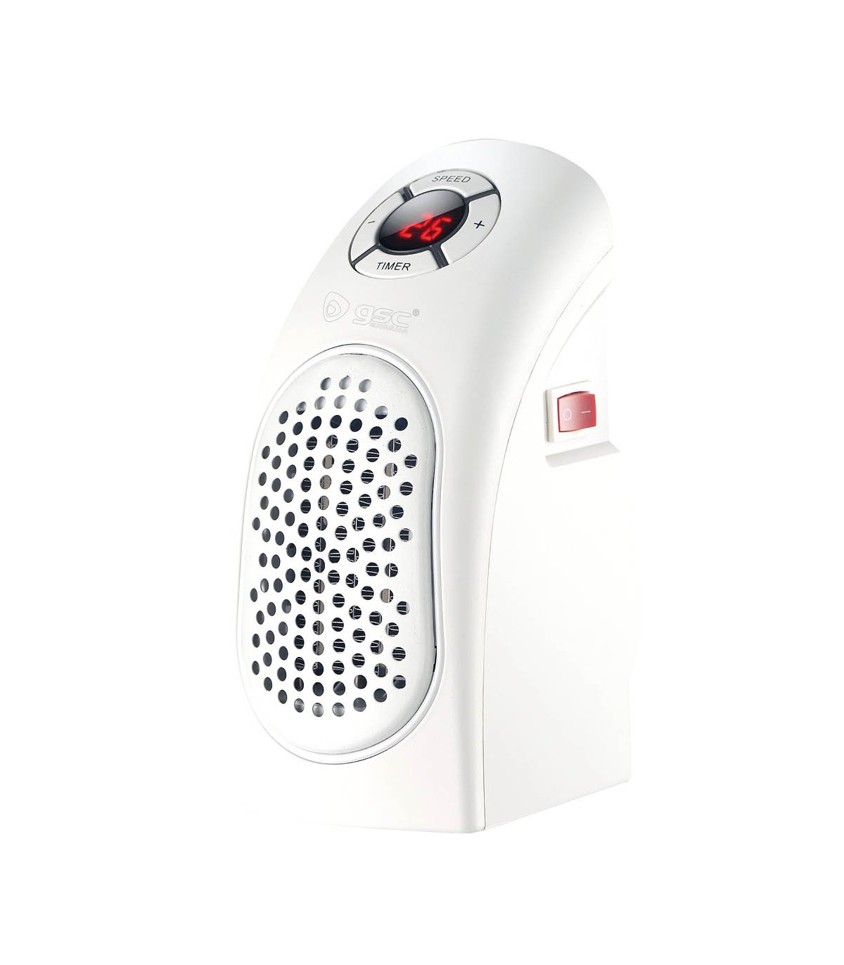 Mini Calefactor BARDEI 400W Blanco
