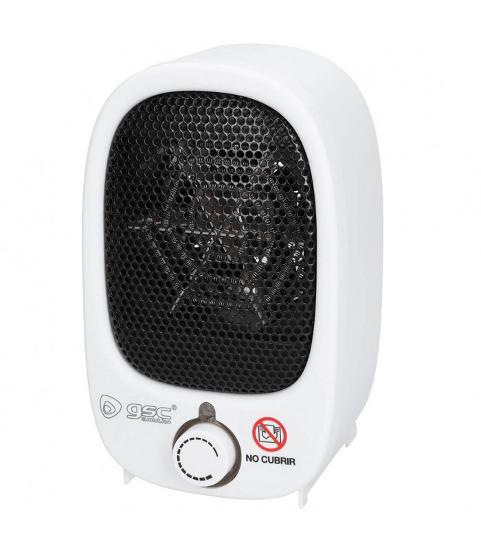 Mini Calefactor Vertical KASBA 600W Blanco