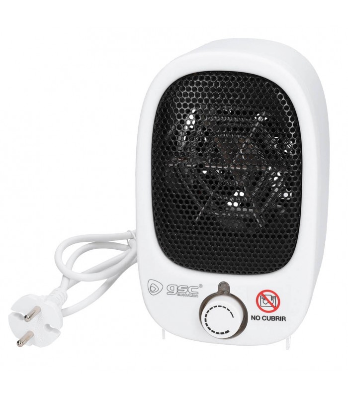 Mini Calefactor Vertical KASBA 600W Blanco