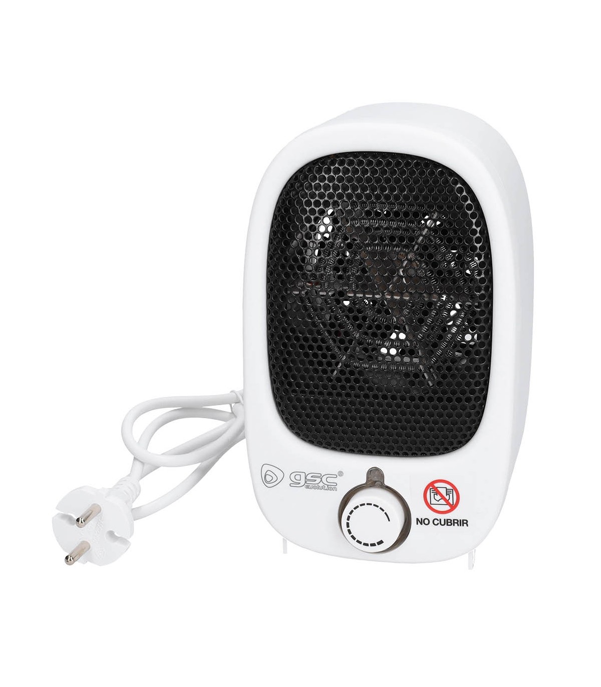 Mini Calefactor Vertical KASBA 600W Blanco