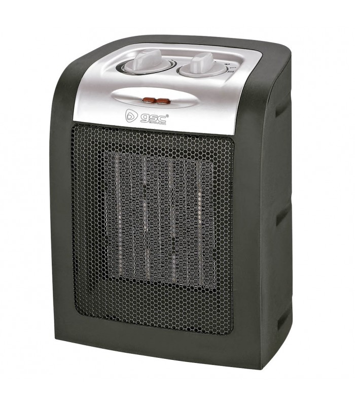Calefactor Vertical Ceramico SAUTE 1500W Negro/Gris