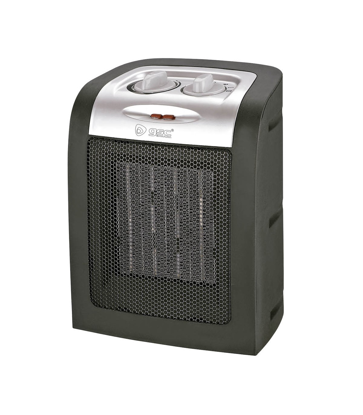 Calefactor Vertical Ceramico SAUTE 1500W Negro/Gris