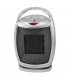 Calefactor Vertical Giratorio Ceramico PRATA 1500W Gris/Negro