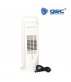 Calefactor Vertical Giratorio Ceramico ANDAZA 2000W Blanco/Gris