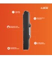 Estufa de Gas de Infrarrojos Plegable MOCOCA Max. 4200W