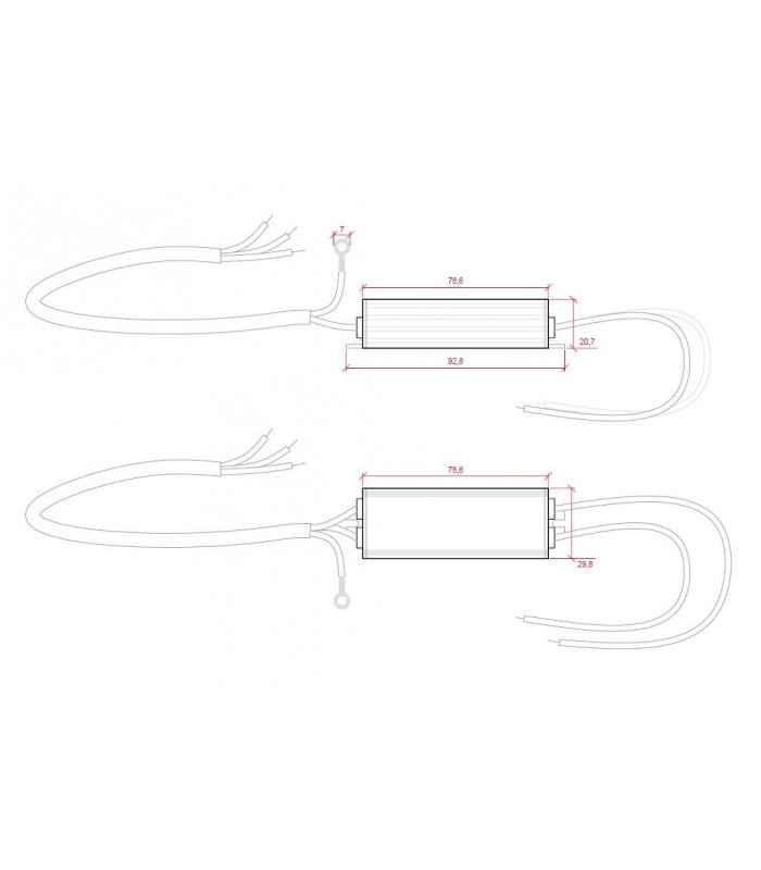 Led Driver 30W 24-36V 400mA ±5% IP65