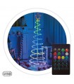 Árbol de Navidad LED HODE USB + Mando 24 Funciones IP44 RGB