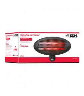 Estufa De Cuarzo De Exterior 2000W