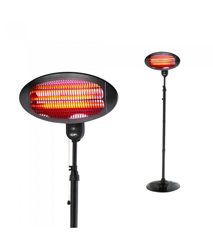 Estufa De Cuarzo De Exterior Con Pie 2000W
