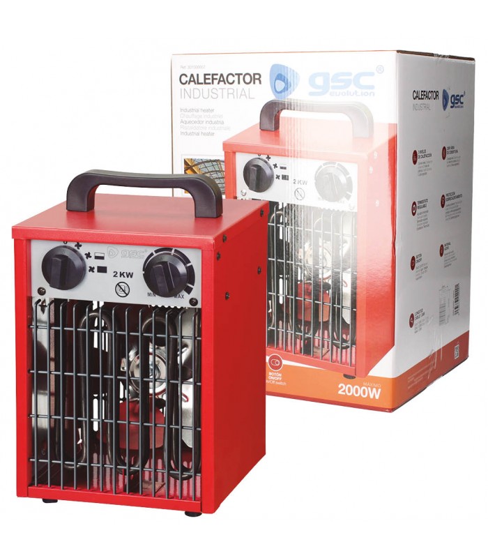 Calefactor Industrial SALIKI Max. 2000W