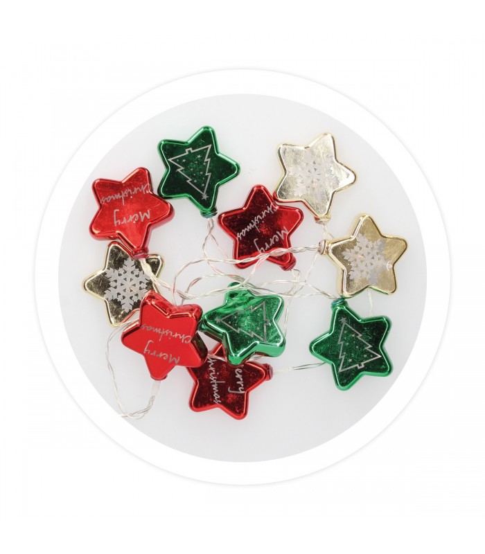 Estrellas LED Multicolor 1.35m 3000K