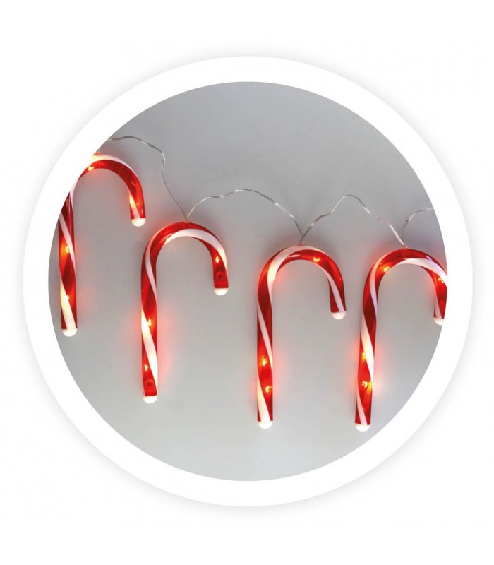 Bastones de caramelo LED 1.5m 3000K