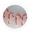 Bastones de caramelo LED 1.5m 3000K