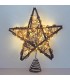 Estrella de Ratán LED 25cm 3000K