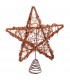 Estrella de Ratán LED 25cm 3000K