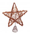 Estrella de Ratán LED 25cm 3000K