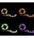 4W/m RGB+Blanco Calido SMD5050 IP65 DC 12V
