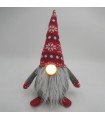 Gnomo sentado LED Hagin 36cm 3000K