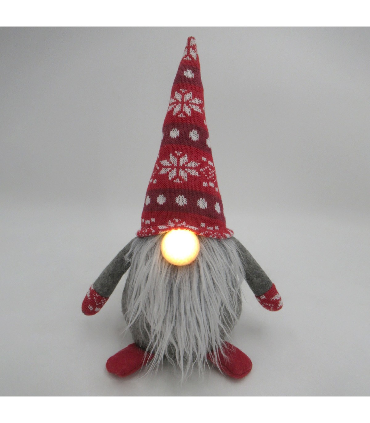 Gnomo sentado LED Hagin 36cm 3000K