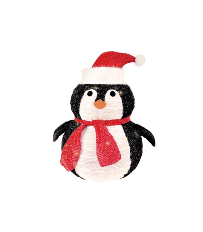 Pingüino Plegable LED 8 Funciones 60cm IP44