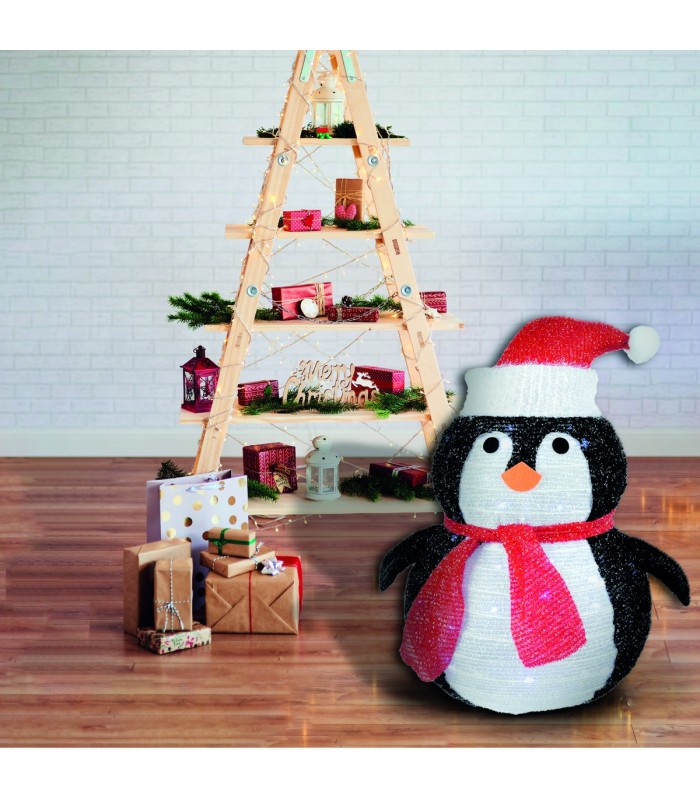 Pingüino Plegable LED 8 Funciones 60cm IP44
