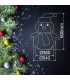 Pingüino Plegable LED 8 Funciones 60cm IP44