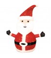 Papa Noel Plegable LED 8 Funciones 70cm IP44