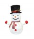 Muñeco de Nieve Plegable LED 8 Funciones 70cm IP44