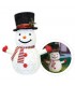Muñeco de Nieve Plegable LED 8 Funciones 70cm IP44