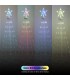 Árbol LED KIONDO Inteligente Bluetooth y Mando 1.5m 24 Funciones IP44 RGB