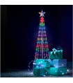 Árbol LED KIONDO Inteligente Bluetooth y Mando 1.5m 24 Funciones IP44 RGB