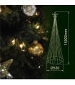 Árbol LED KIONDO Inteligente Bluetooth y Mando 1.5m 24 Funciones IP44 RGB