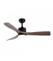 Ventilador de Techo AZABACHE DC Negro 20W 2350LM 3 Aspas Roble CCT