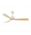 Ventilador de Techo AZABACHE DC Blanco 20W 2350LM 3 Aspas Haya CCT